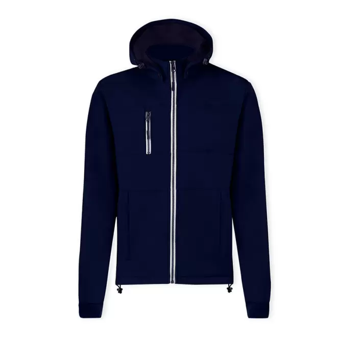 VESTE SOFTSHELL MIXTE PUBLICITAIRE 'ISIDORE' - bleu marine