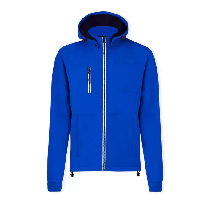 VESTE SOFTSHELL MIXTE PUBLICITAIRE 'ISIDORE' - bleu