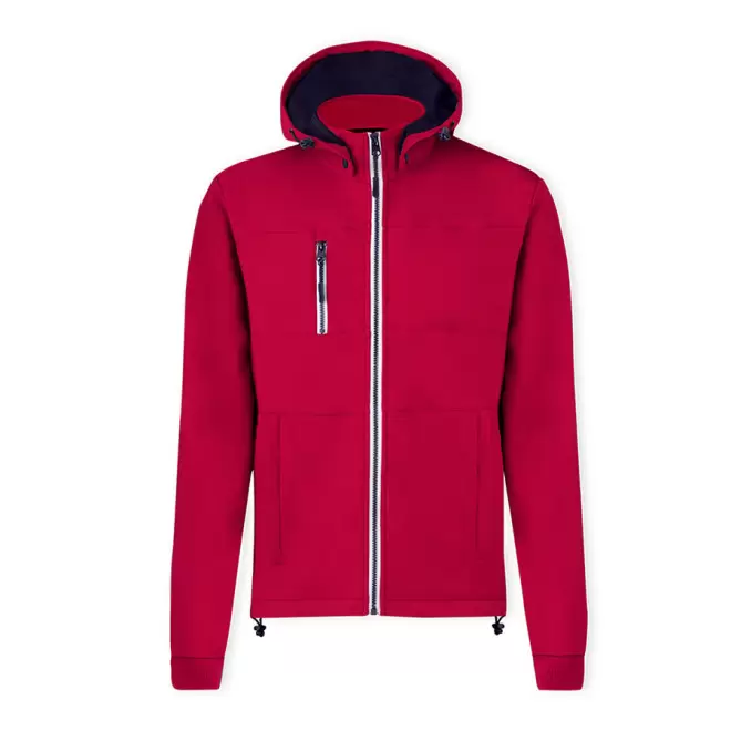 VESTE SOFTSHELL MIXTE PUBLICITAIRE 'ISIDORE' - rouge