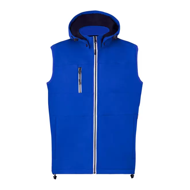 BODYWARMER SOFTSHELL MIXTE PROMOTIONNEL 'ISIDORE BW' - bleu