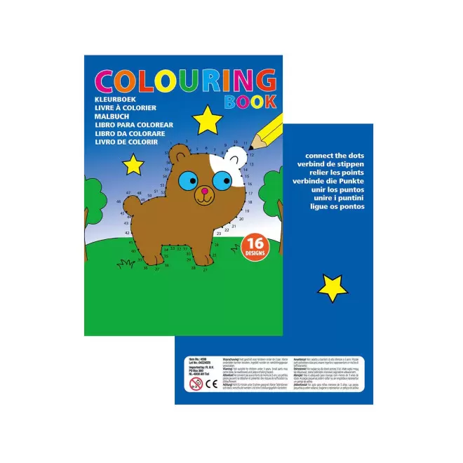 CAHIERS DE COLORIAGE POINTS A RELIER A4 OU A5 'JULIE' - carnet