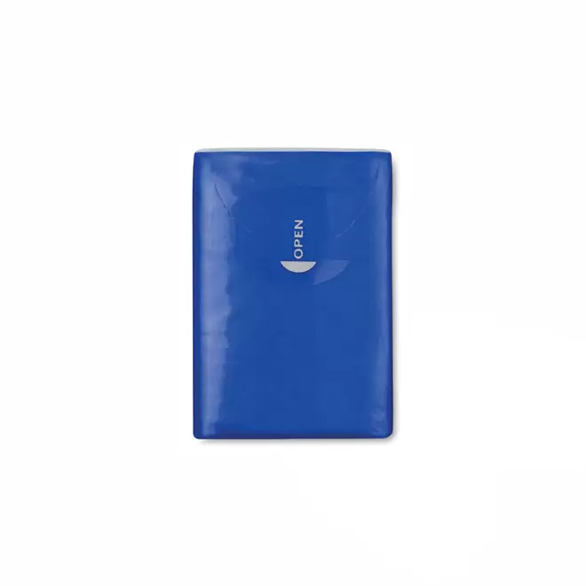 MINI PAQUET DE MOUCHOIRS 'AREA' - bleu foncé