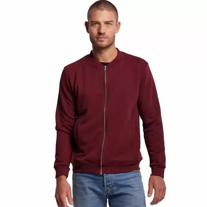 VESTE TEDDY PUBLICITAIRE LES FILOSOPHES® 'CAMUS' - bordeaux