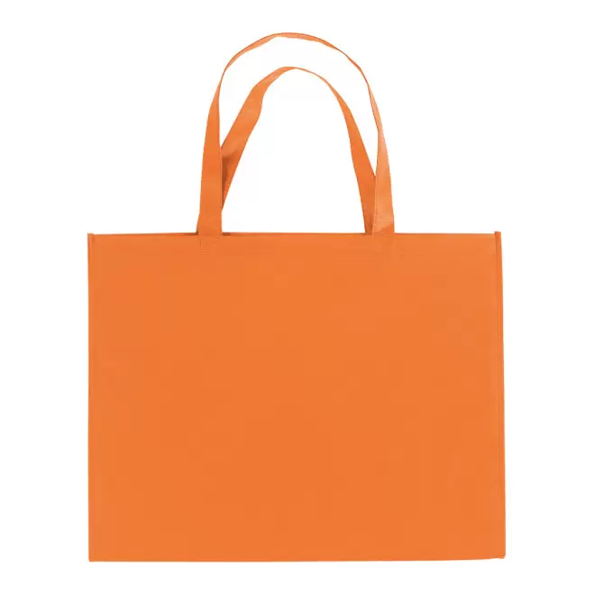 SAC SHOPPING ANSES LONGUES 'MILAZZO' 80 GR/M² - orange