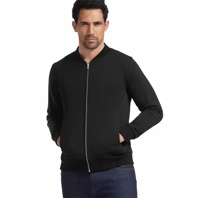 VESTE TEDDY PUBLICITAIRE LES FILOSOPHES® 'CAMUS' - noir