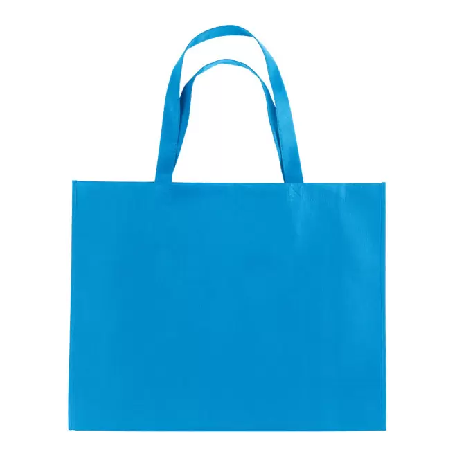 SAC SHOPPING ANSES LONGUES 'MILAZZO' 80 GR/M² - turquoise