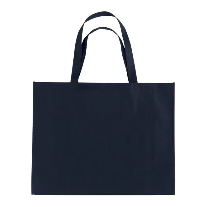 SAC SHOPPING ANSES LONGUES 'MILAZZO' 80 GR/M² - noir