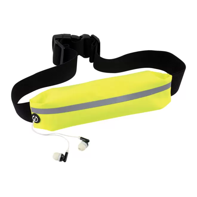 CEINTURE DE RUNNING PERSONNALISÉE 'MARATHON' - jaune