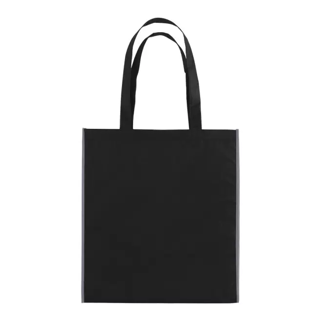 SAC SHOPPING PUBLICITAIRE 'LISBOA' 80 GR/M² - noir/gris