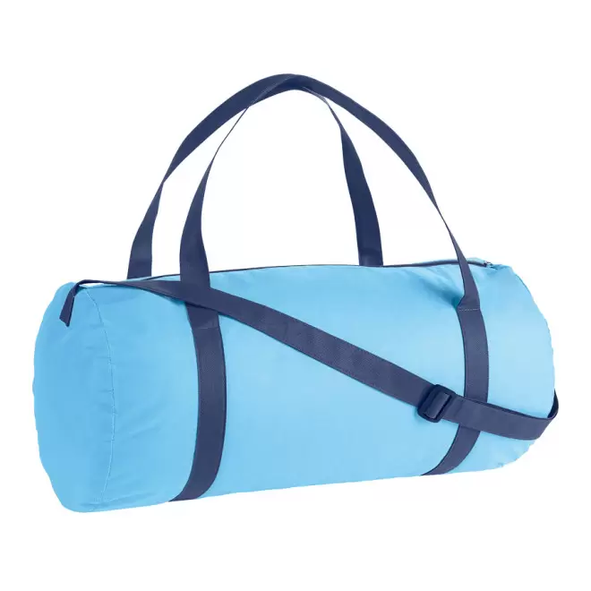 SAC POLOCHON PERSONNALISÉ EN NON-TISSÉ 100 GR/M² 'ORLANDO' - bleu ciel/bleu marine
