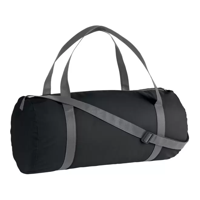 SAC POLOCHON PERSONNALISÉ EN NON-TISSÉ 100 GR/M² 'ORLANDO' - noir/gris