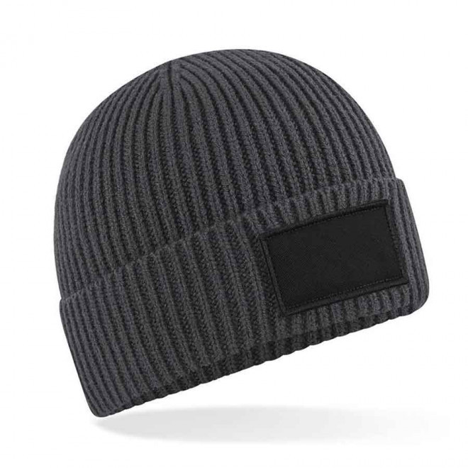 BONNET PERSONNALISE BEECHFIELD® 'PATIRA' - gris foncé