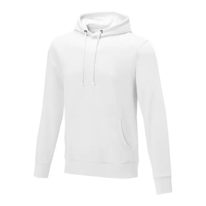 SWEAT-SHIRT A CAPUCHE HOMME PUBLICITAIRE 'ZERIA' - blanc