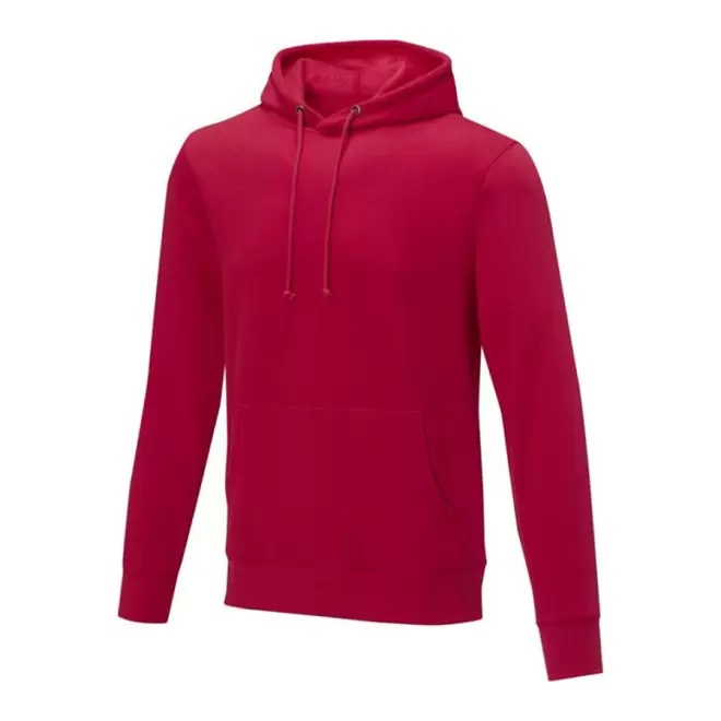 SWEAT-SHIRT A CAPUCHE HOMME PUBLICITAIRE 'ZERIA' - rouge