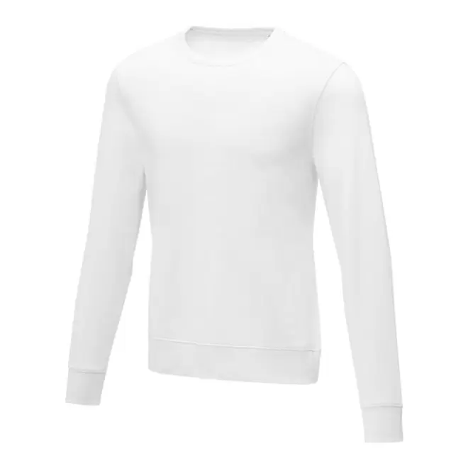 SWEAT COL ROND PUBLICITAIRE HOMME 'ZERIO' - blanc