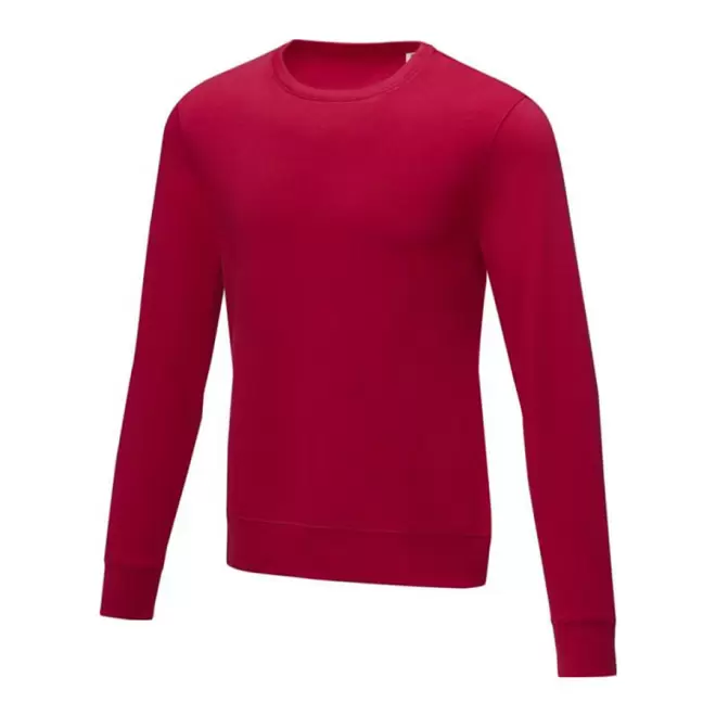 SWEAT COL ROND PUBLICITAIRE HOMME 'ZERIO' - rouge