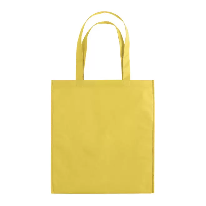SAC SHOPPING PUBLICITAIRE 'LISBOA' 80 GR/M² - jaune