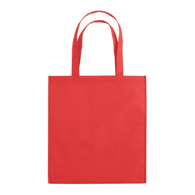 SAC SHOPPING PUBLICITAIRE 'LISBOA' 80 GR/M² - rouge