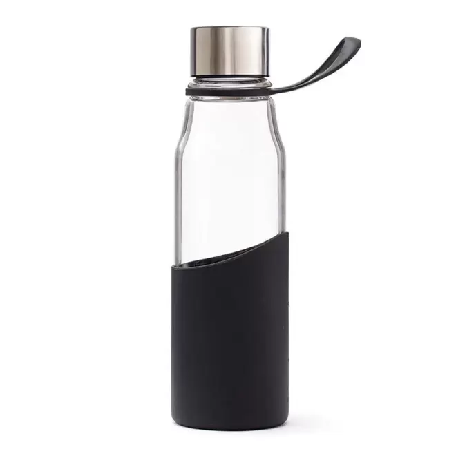 BOUTEILLE PUBLICITAIRE VERRE 550 ML 'DESALEAN' - noir