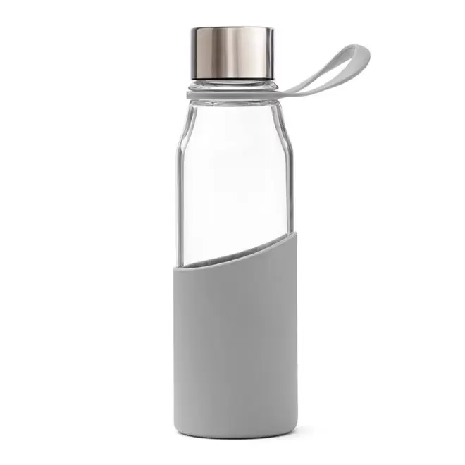 BOUTEILLE PUBLICITAIRE VERRE 550 ML 'DESALEAN' - gris