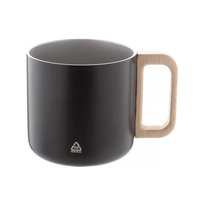 MUG ACIER PUBLICITAIRE 'JORNA' - noir