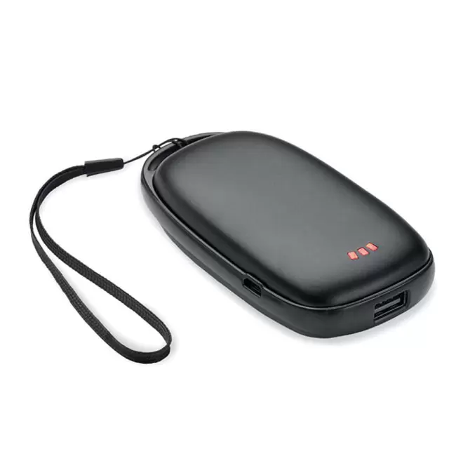 CHAUFFERETTE POWERBANK PUBLICITAIRE  'WINTERTI' - noir