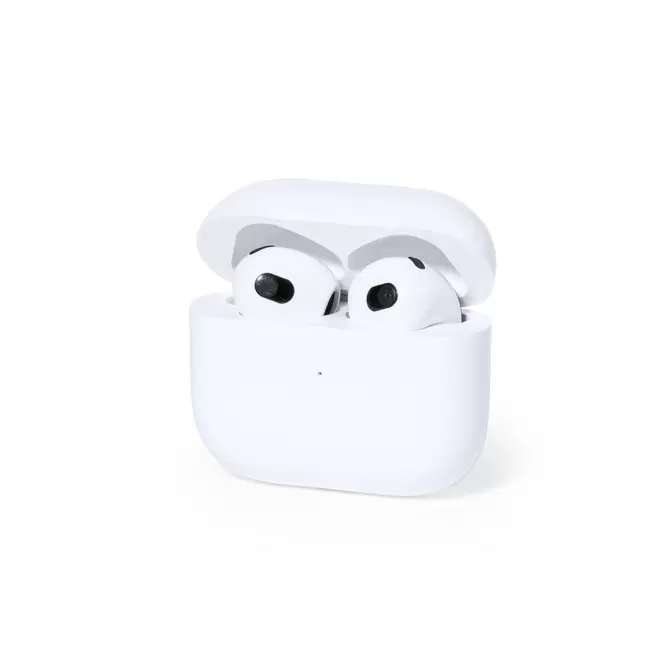 ECOUTEURS BLUETOOTH® PUBLICITAIRES 'AIRPI' - blanc