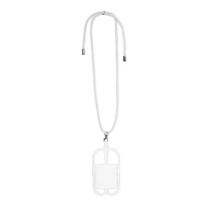 TOUR DE COU PUBLICITAIRE POUR TELEPHONE 'BYSEL'  - blanc