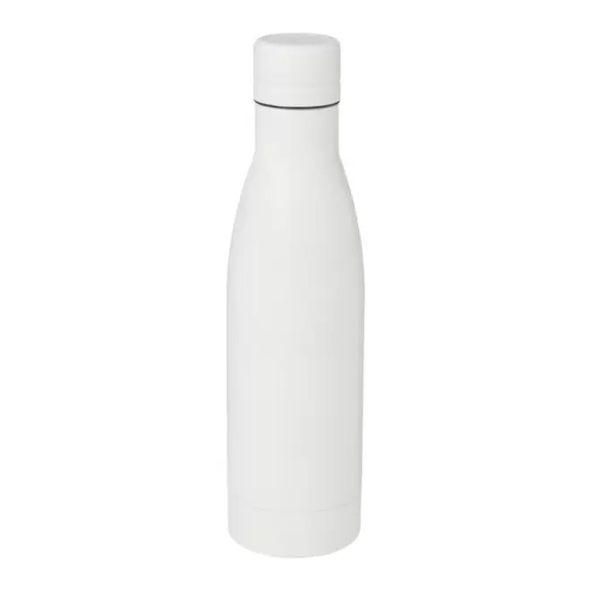 BOUTEILLE ISOTHERME PERSONNALISABLE 'ALMIA RECYCLEE' - blanc