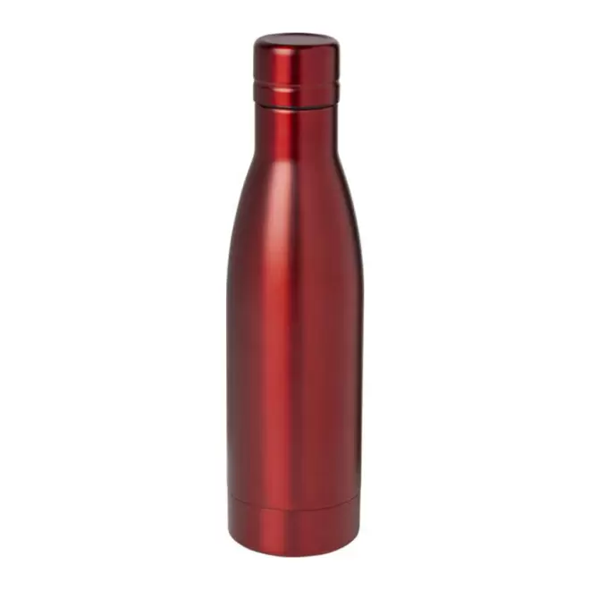 BOUTEILLE ISOTHERME PERSONNALISABLE 'ALMIA RECYCLEE' - rouge
