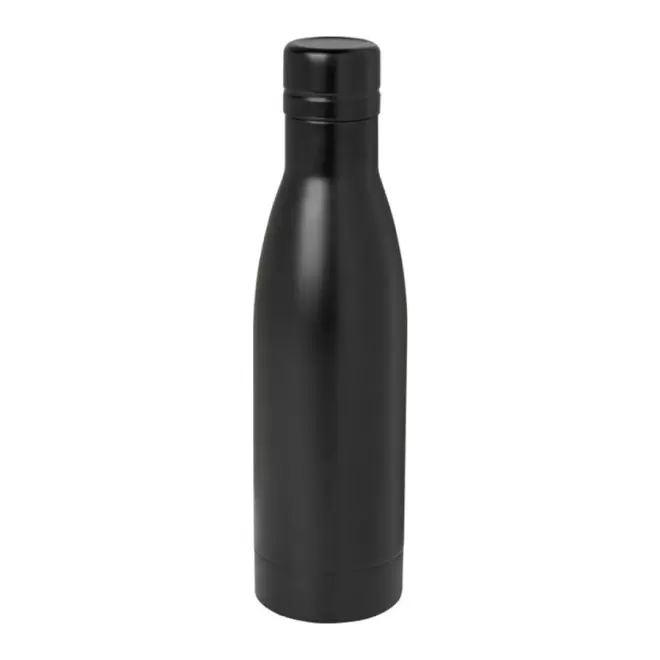 BOUTEILLE ISOTHERME PERSONNALISABLE 'ALMIA RECYCLEE' - noir