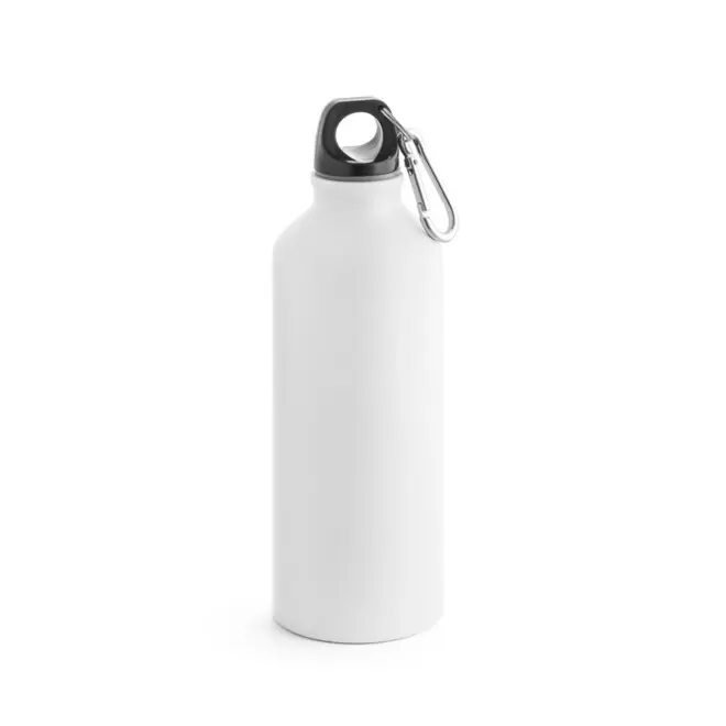 GOURDE EN ALUMINIUM 540 ML PUBLICITAIRE 'MAKALU' - blanc