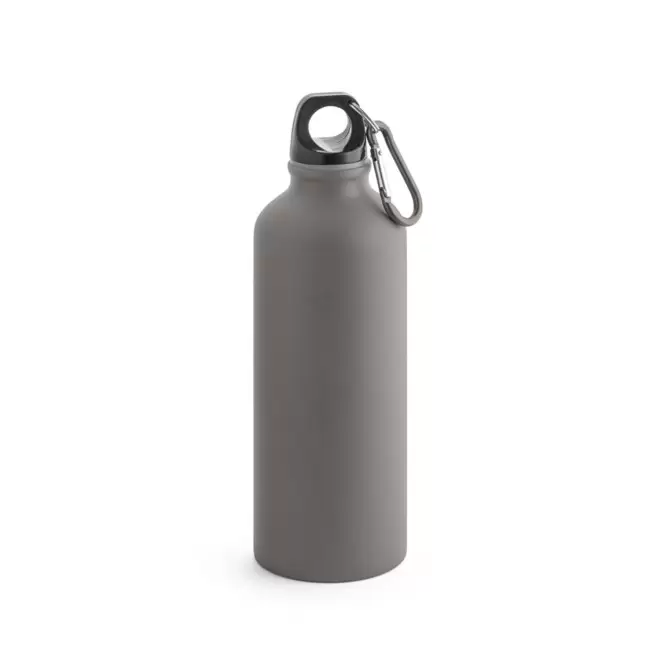 GOURDE EN ALUMINIUM 540 ML PUBLICITAIRE 'MAKALU' - gris foncé