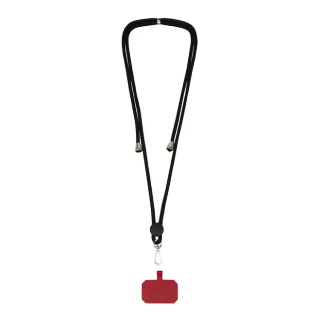 CORDON PUBLICITAIRE TOUR DE COU TELEPHONE 'NURAS' - EXPÉDITION RAPIDE 4 JOURS - rouge