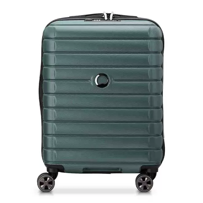 VALISE CABINE 55 CM DELSEY PUBLICITAIRE 'SHADOW 5.0' - vert