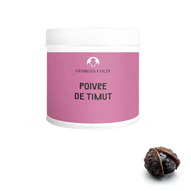 POT EPICES PUBLICITAIRE GEORGES COLIN 'AROMA' - Poivre de Timut