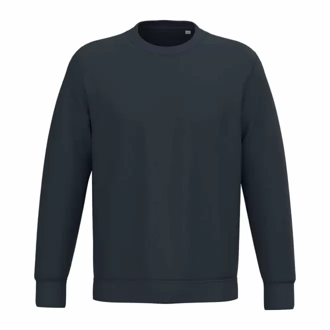 SWEAT-SHIRT MIXTE PERSONNALISABLE COL ROND 'NATIF' - bleu marine
