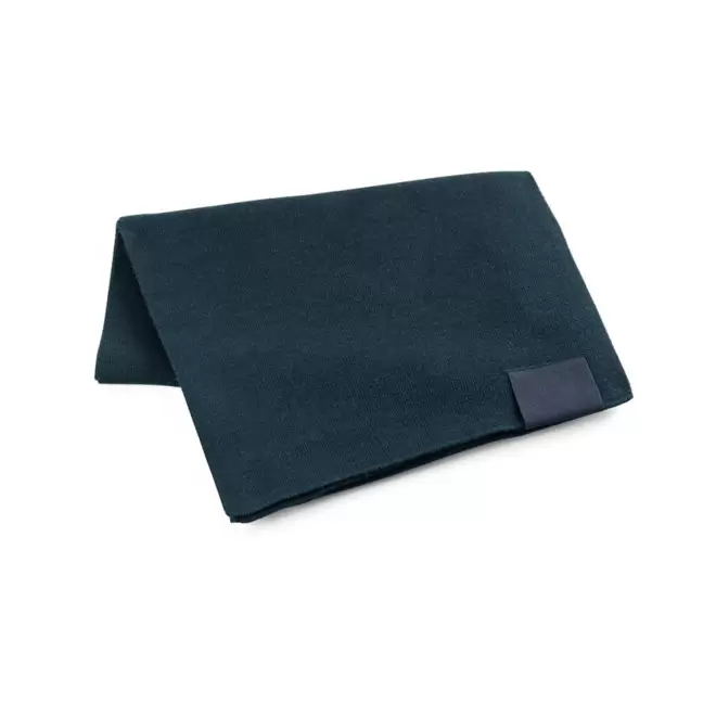 ECHARPE RECYCLE PERSONNALISABLE 'TAGLINE' - bleu marine