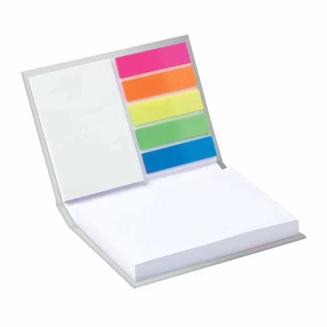BLOC MEMOS ET MARQUE-PAGES PUBLICITAIRE 'JONAX RIGIDE' - blanc