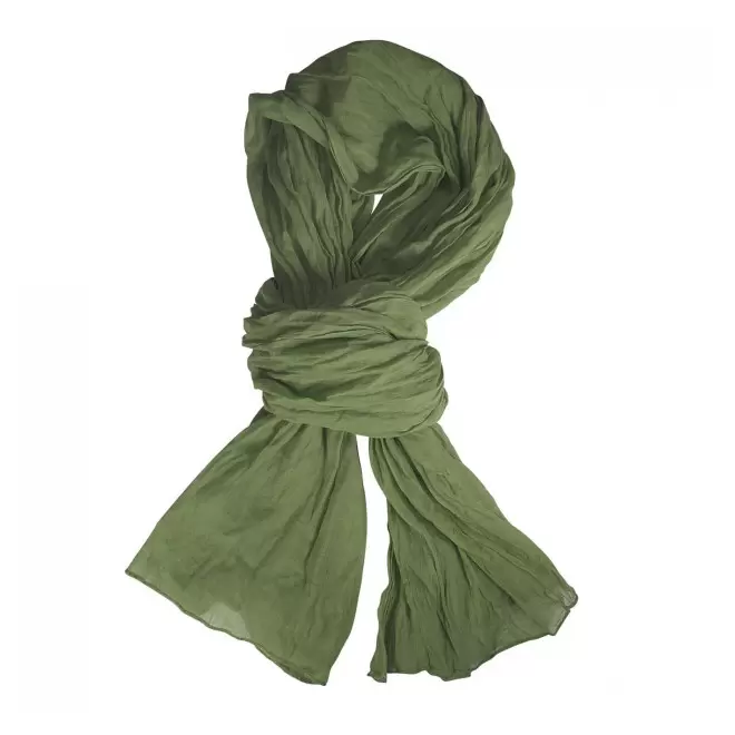 CHECHE FOULARD PERSONNALISABLE 'LORENCE' - kaki