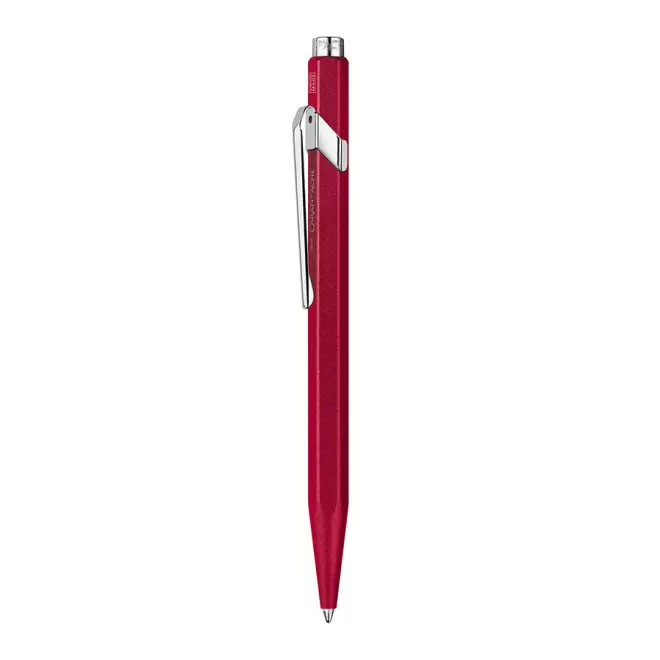 STYLO BILLE PUBLICITAIRE CARAN DACHE 'COLORMAT-X' - rouge