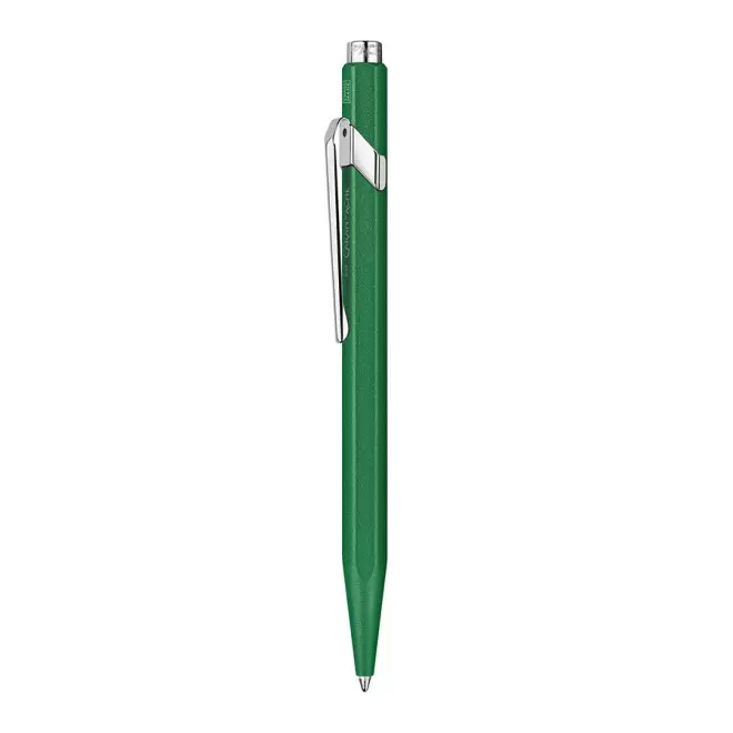 STYLO BILLE PUBLICITAIRE CARAN DACHE 'COLORMAT-X' - vert