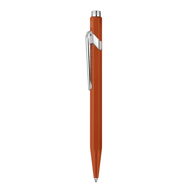 STYLO BILLE PUBLICITAIRE CARAN DACHE 'COLORMAT-X' - orange