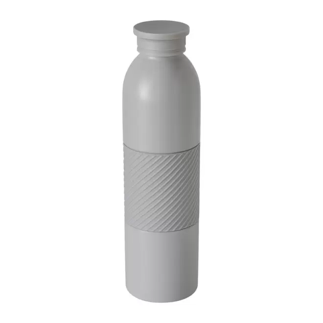 BOUTEILLE ISOTHERME PERSONNALISEE 600ML 'GRIPO' - gris