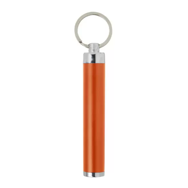 PORTE-CLÉS LAMPE PUBLICITAIRE AVEC LOGO LUMINEUX 'VALANGO' - orange