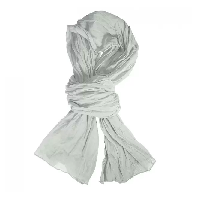 CHECHE FOULARD PERSONNALISABLE 'LORENCE' - gris