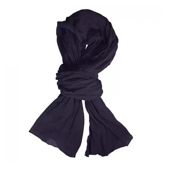 CHECHE FOULARD PERSONNALISABLE 'LORENCE' - bleu marine
