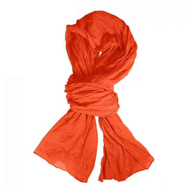 CHECHE FOULARD PERSONNALISABLE 'LORENCE' - orange