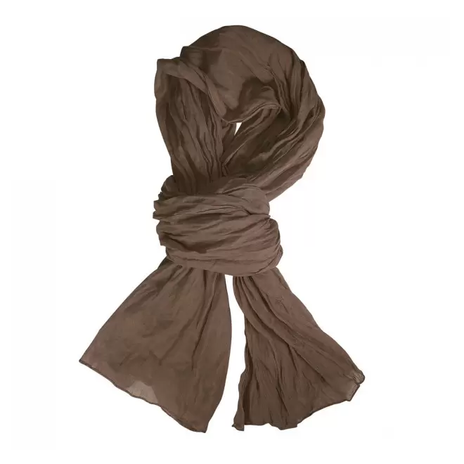 CHECHE FOULARD PERSONNALISABLE 'LORENCE' - taupe