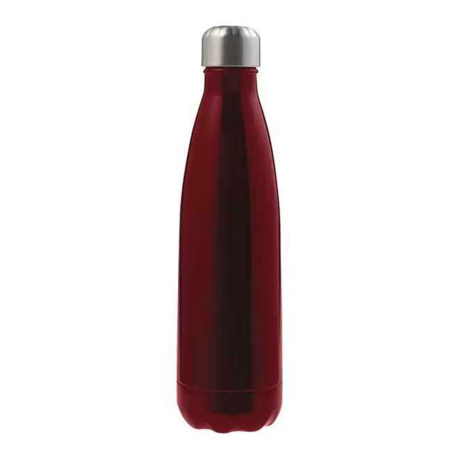 BOUTEILLE ISOTHERME PERSONNALISABLE 500ML 'MATERA' 4 JOURS - rouge